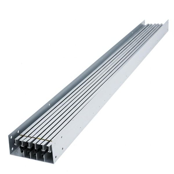 Three Phase Five Wire Aluminum Busway High Voltage Bus Duct IP54 IP66
