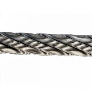 Cheap 6X7 FC Cable Steel Wire Rope 1-10mm Diameter Hot DIP Galvanized for Construction Needs for sale