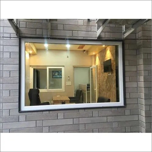 Tempered Glass Aluminum Fixed Window Waterproof And Soundproof