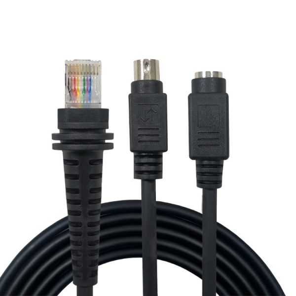 OEM 3m Barcode Scanner Cables , Ps2 Keyboard Cable For Honeywell 1300G 1400G