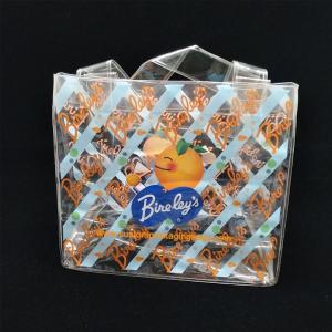 Cheap PVC Plastic Custom Packaging Bags Exquisite Compact Portable Transparent Color for sale