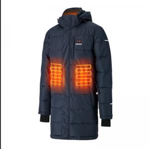 Cheap S-3XL Men Electric Heated Jacket Washable Windproof for sale