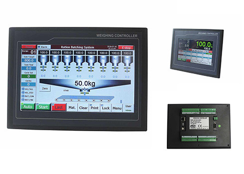 1-16 Materials TFT-Touch Ration Batching Weighing Controller with Single-Scale