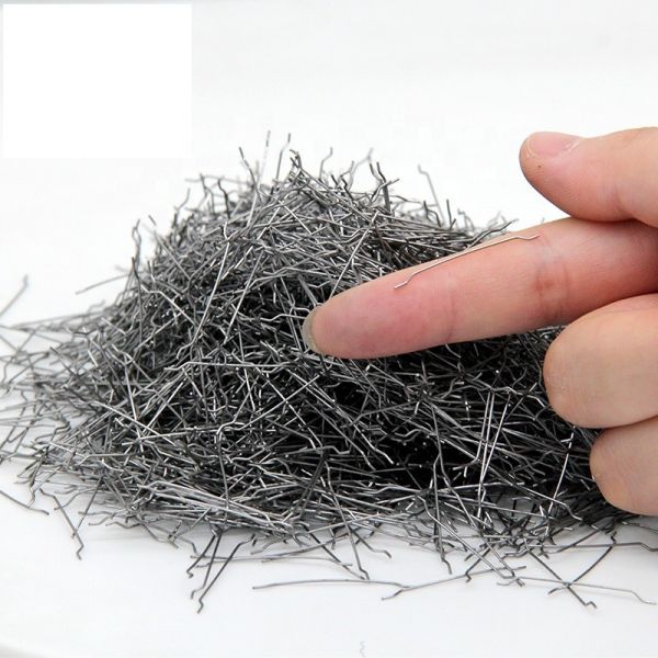 End hook type steel fiber for metal building materials 0.5-0.7mm diameter free spare parts