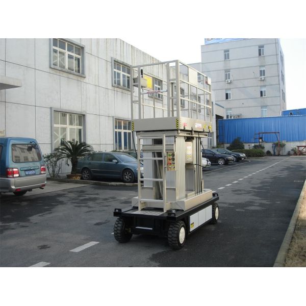 8m Self Propelled Hydraulic Aluminum Work Platform 400kg Loading For Two Men