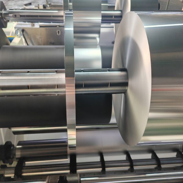 Ventilation Duct Aluminium Foil Roll 8011 O Temper Custom Width Flexible Air Supply