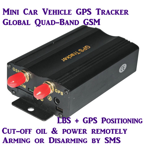 New TK103A Global Car Auto GPS Vehicle Tracker W/ Real-time online tracking on Google Map