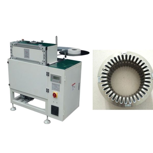 Paper Inserting Machine Controlled By PLC Program Slot Insulation Auto - Inserting