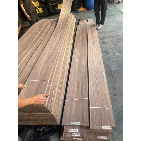 American Natural Black Walnut Crown Cut / Plain Cut  Veneer Sheet For Plywood