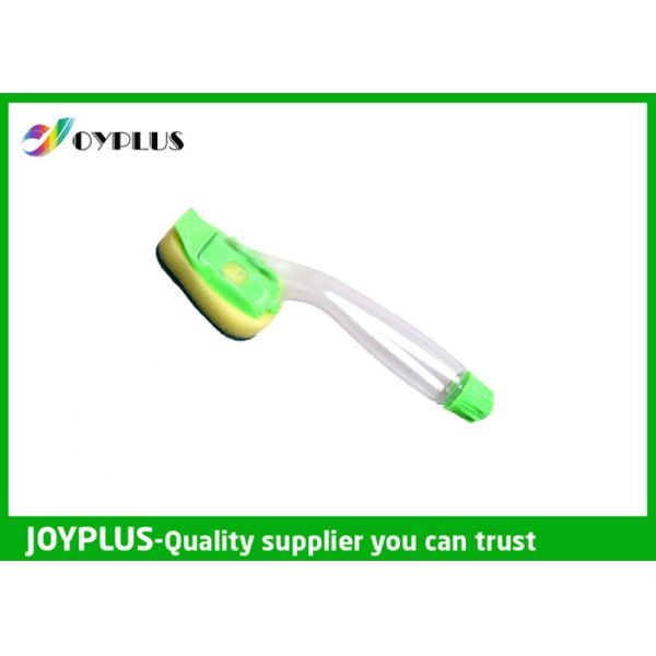 Soap Dispensing Dish Wand    Dish Wand with Sponge Scourer  New design dish brush