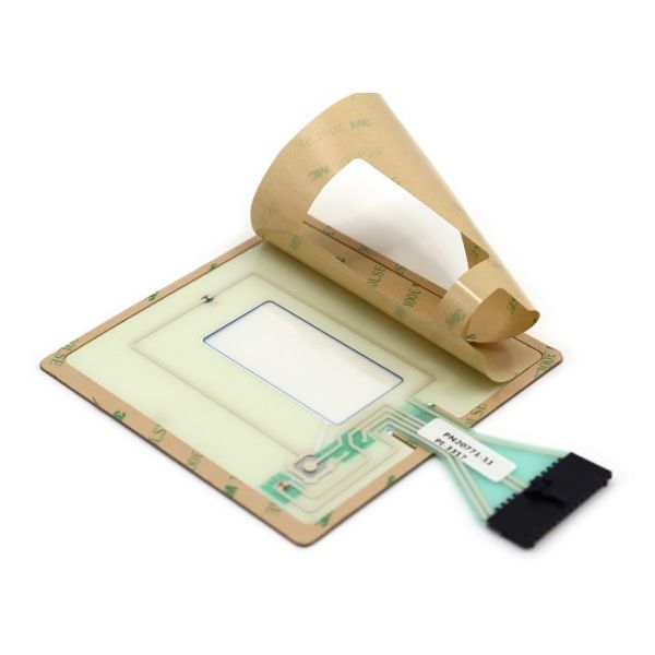 IP65 IP67 Waterproof Membrane Switches Keypad With Female Connector