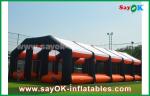 Inflatable House Tent 20m Orange And Black Oxford Cloth Inflatable Air Tent