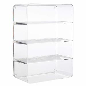 Cheap Nested Acrylic Display Box Clear Plastic Dressers Crafts And Plush Toy Storage for sale