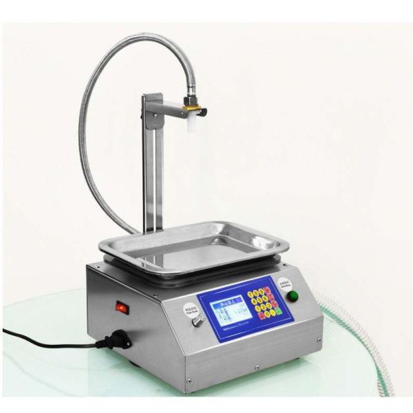 Bottle Filling Machine, Paste Filling Machine With Real-Time Weight Display, Electric Liquid Filling Machine For Viscous Liquids Such As Honey, Salad Dressing, Ketchup (6-XP(2.64gal/Min)