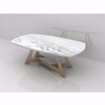 Northern European Simple Style Modern Marble Coffee Table ZZ-ZC1711