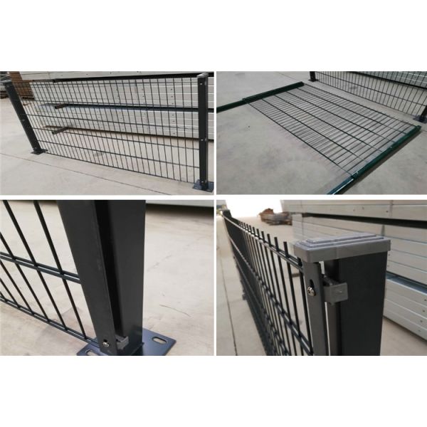 Bilateral Double Wire Welded Fence Galvanized Double Layer Wire Mesh