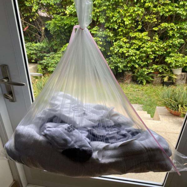 660MM*840MM Hospital PVA Dissolvable laundry bags