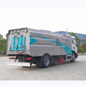 Cheap Mini Vacuum Road Sweeper Truck For Thorough Cleaning for sale