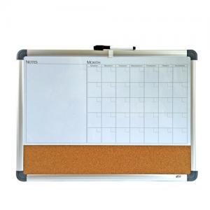 Cheap Hot Sale Combination Cork Board and white board with Aluminum Frame combo Board for sale