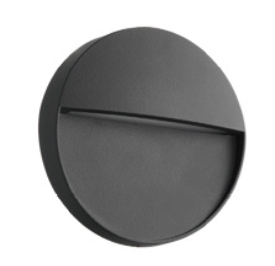 Outdoor LED Wall Light Fixture Circular Square Garden Wall Mounted Lights Customized Color