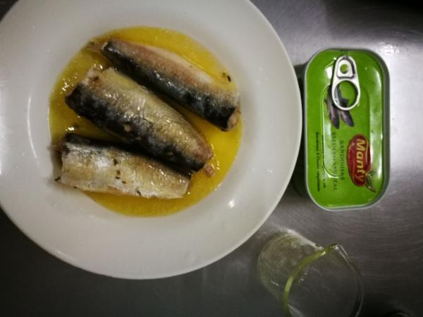 125g Net Weight Canned Sardines In Vegetable Oil Rich Various Nutrition