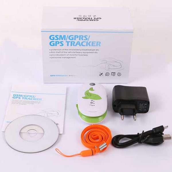 GPS302 Kids Child Elderly Safety Mini GPS SMS Tracker W/ SOS Button & 2-Way Communication