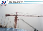 56m Boom Construction Building Hammer Head Tower Crane Test In Building