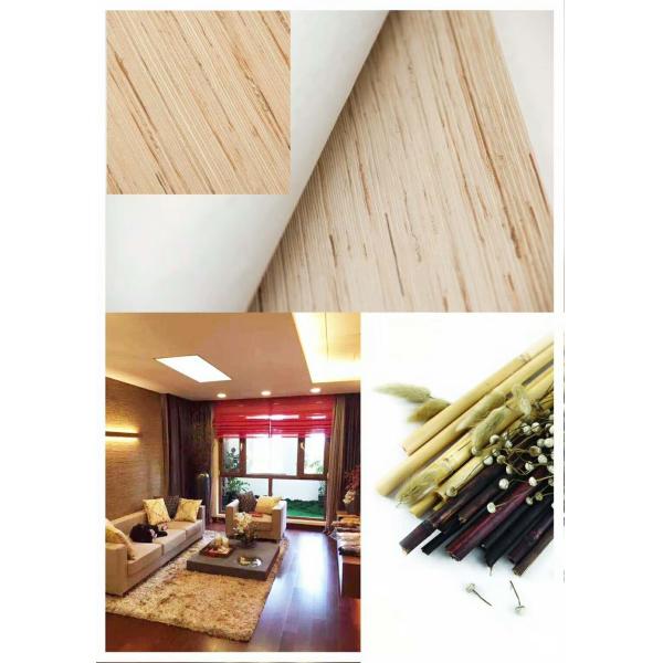 heat insulation 5.5m Jute Ramie Linen Natural Material Wallpaper