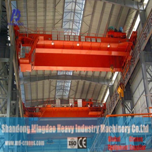 Quality MD Lifting Equipment Mechanical 300 ton Double Beam Suspension Bridge Crane QB Model wholesale