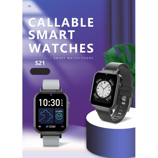 Face Recognition 4G IP68 Waterproof Smartwatch 1.5 Hour Charging Time