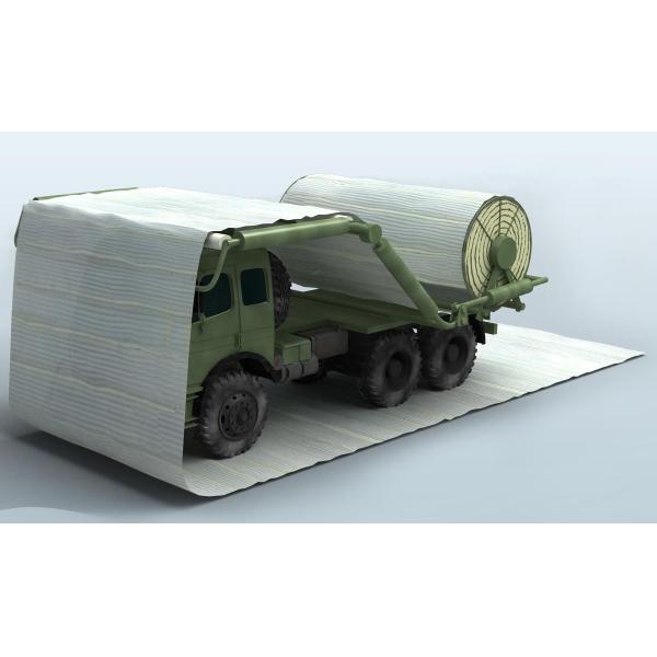 11t Polyester Non - Metal Composite Soft Surface Layer For Beach , Muddy Ground