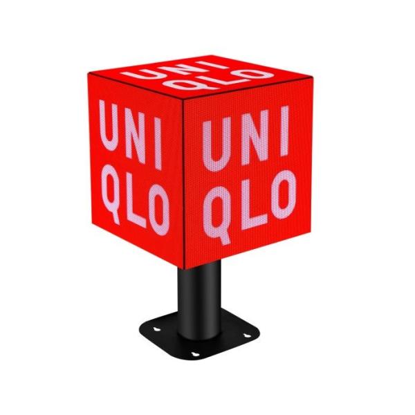 Indoor P2.5 Creative LED Display , Magic Cube LED Screen For Store Advertising