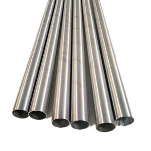 Cheap 1 Sch 40 Seamless Titanium Tubing Gr2 Plain Ends for Seawater Condensers in Power Plants for sale