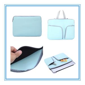 Cheap Neoprene Notebook Sleeve Bag 13 Inch Laptop Sleeve With Pocket for sale