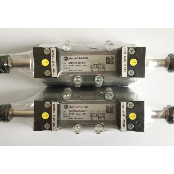 Electrical plugs  SXE9573-Z70-00K  Actuation:Sol/Air spring  Series:ISO Star  Manual Override:Push only