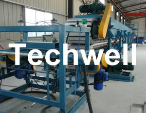 China Double Belt Continuous PU Sandwich Panel Production Line / Sandwich Panel Machine on sale