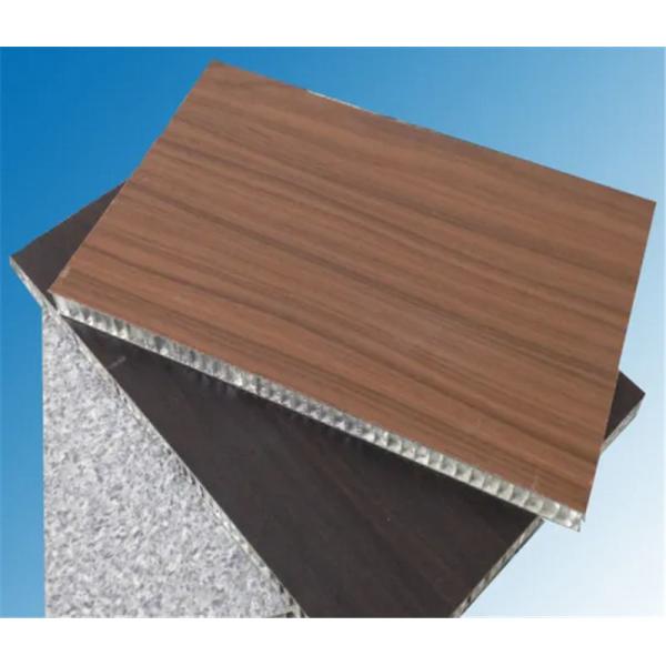 PVDF Coated Sandwich Aluminum Honeycomb Panel Width 1220mm Fireproof