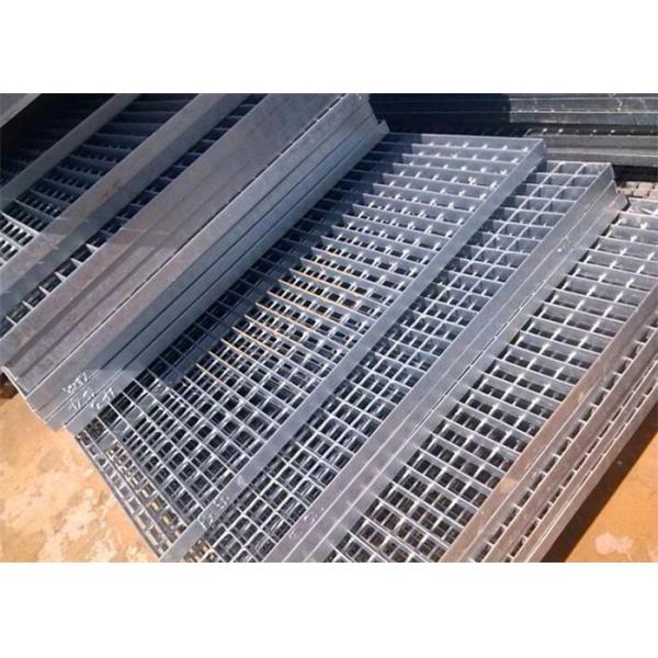 Customized Surface Treatment Stainless Steel Grating Panels , Steel Grate Flooring