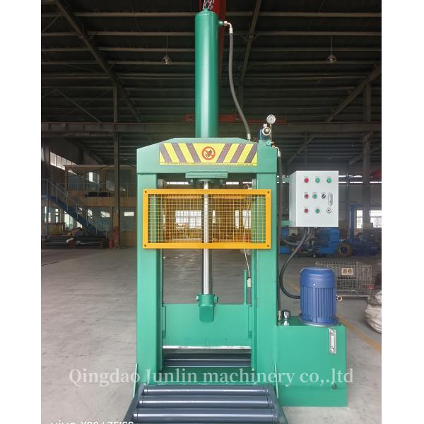 XQL-80 Raw Rubber Scrap Cutting Machine Hydraulic Rubber Cutter 5.5KW