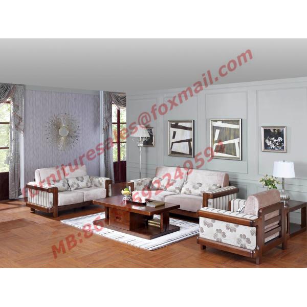 High Quality 1+2+3 Wooden Sofa Set from Shenzhen Right Home Furniture in Shenzhen China