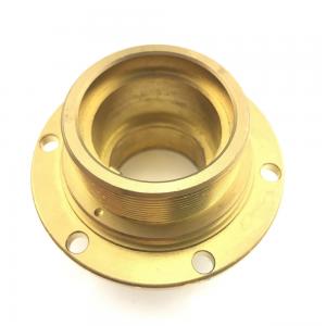 China Metal Processing Machinery Parts Customized Precision Copper Threaded Connectors on sale