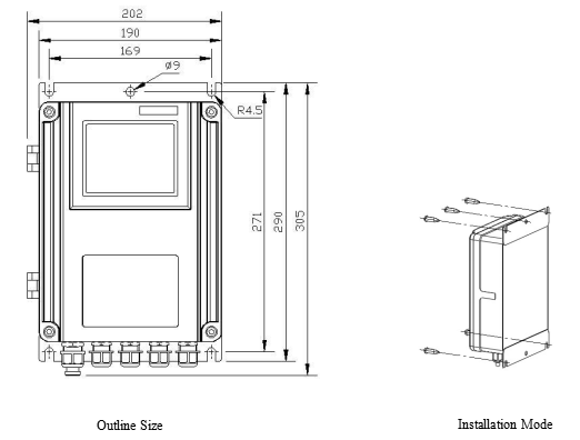 Rs232 Or Rs485 Communication Belt Scale Controller With Zero Calibration