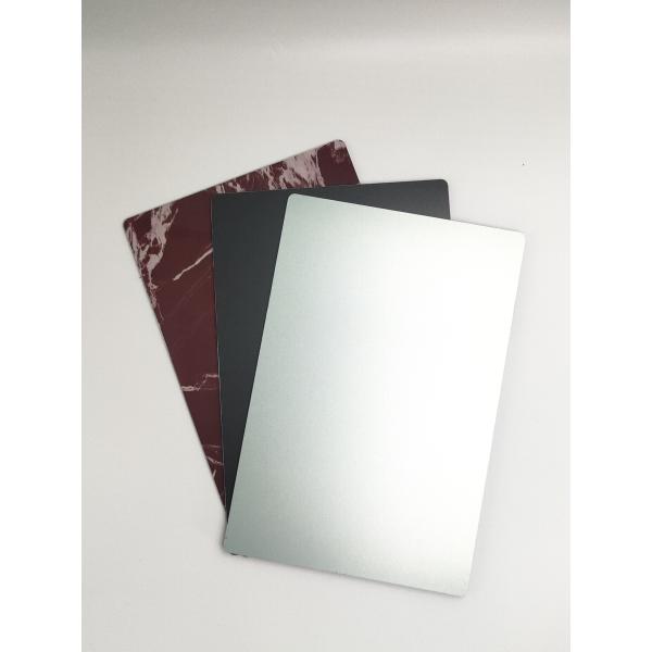 Partition Use External Brush Finish Aluminum Sheet Cladding Boards PVC Coated