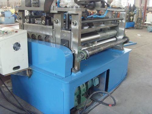 Noise Barrier Wall Cold Roll Forming Machine 50KW , Aluminum Roll Forming Machines