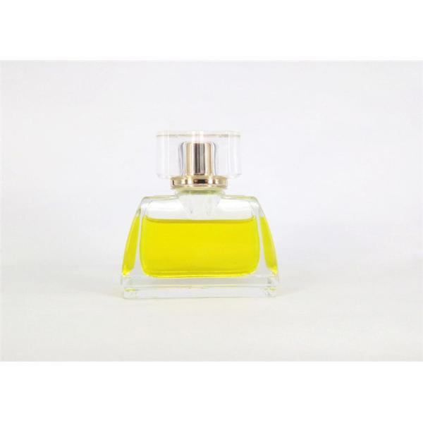 Customized Color 50ml Glass Perfume Bottles , Tiny Perfume Bottles For Lady