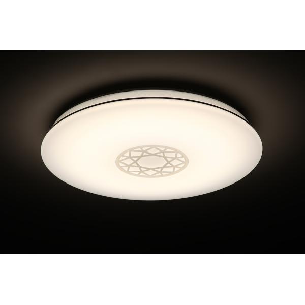 High Color Rendering Round Ceiling Lamp , 38W Modern Round Ceiling Light For Bedroom