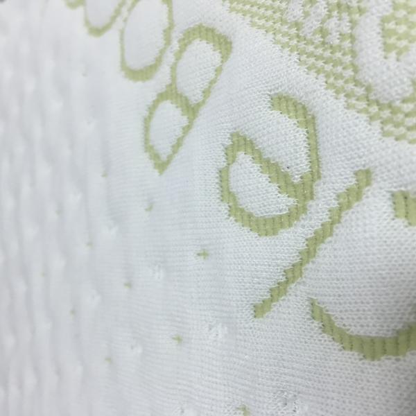 Soft Bamboo Fiber Air Layer Fabric Jacquard 60% Polyester / 40% Bamboo Fiber