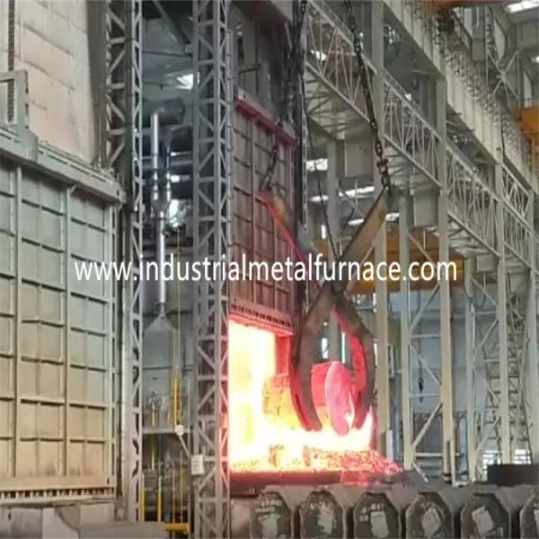 6 Zones Annealing Car Bottom Furnace Bogie Hearth Furnace 6500×2300×2000mm Gas Fired
