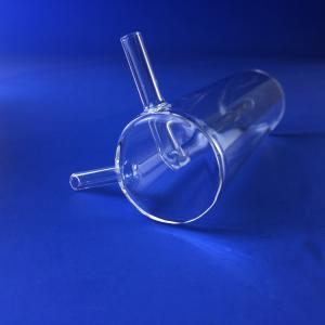 Cheap Corrosion Resistant Chemical Glassware Quartz Glass Fittings With Quartz Valves for sale