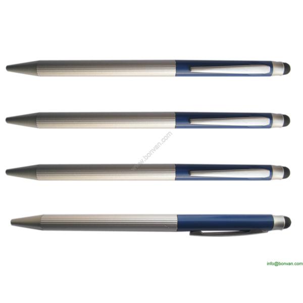 novel aluminum stylus pen,aluminum stylus ball pen